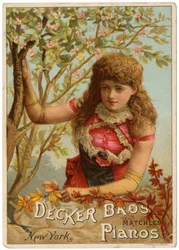 Decker Bros. Matchless Pianos, New York
